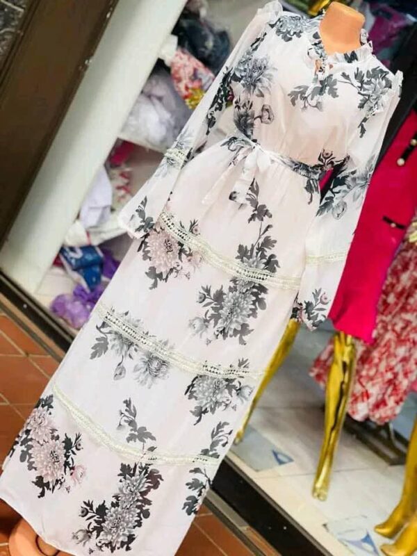 floral Long dress
