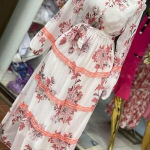floral Long dress